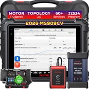 Truck Scanner Autel MaxiSys MS909CV, 3000+ Test, 64 Service, OE-Level J2534 Pr0gramming, Topology 2.0