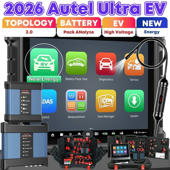 Autel MaxiSys Ultra EV Electric Diagnostic Scanner Coding Programming VCMI