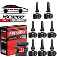 thumbnail image 1 of Autel MaxiTPMS MX Sensor 8 pcs Universal Rubber Tire Sensor with OPBDⅡ Scanner Double Frequency 315MHz and 433MHz TPMS Sensor Rubber Programmable by TS508 TS408 TS508WF TS608 MS906TS ITS600, 1 of 7