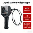 thumbnail image 1 of Autel MaxiVideo MV460 Digital Inspection Camera Video Scope Videoscope Endoscope 1920 * 1080 70° Field 7X Zoom LED Header Waterproof Cable Image Capture Video Recording Better MV108 MV105 MV160 MV400, 1 of 9