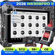 Autel Maxicom MK908 Pro II Car Diagnostic Scanner, Bi-Directional Control J2534 Online, 38+ Services, 3000+ Active Tests
