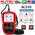 thumbnail image 1 of OBD2 Scanner Autel AL319 Code Reader and Eraser, Enhanced Check Reset Engine Fault Code, Live Data, Freeze Frame, 1 of 8