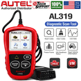 thumbnail image 1 of OBD2 Scanner Autel AL319 Code Reader and Eraser, Enhanced Check Reset Engine Fault Code, Live Data, Freeze Frame, 1 of 8