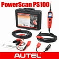 thumbnail image 1 of Autel PowerScan PS100 Automotive Circuit Tester, Power Circuit Probe Scan Tool, 12-24V Electrical Short Open Breaker Circuit Finder, AC/DC Current Resistance, 20ft Extension Cord, 1 of 9