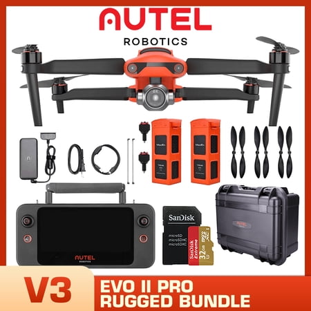 Autel Robotics EVO 2 PRO V3 6K HDR Video Aerial Drone Bundle