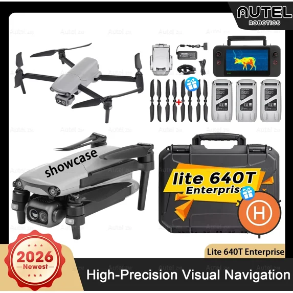 Autel Robotics EVO Lite 640T Enterprise Premium Package with Smart Controller SE V2 and 3x Intelligent Flight Battery
