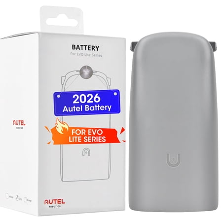 Autel Robotics EVO Lite Enterprise Series Drones Intelligent Battery, 6175mAh 11.13V, 40 Min Flight Time, 2026 Replacement Battery Evo Lite 640T Enterprise/Lite 6K/Lite/Lite+ (Plus) Drone (Grey)