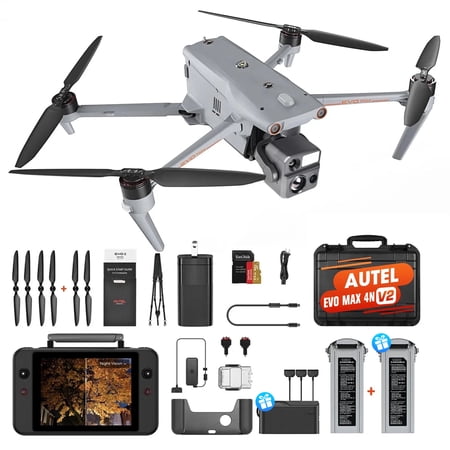 Autel Robotics EVO MAX 4N V2 Night Vision Drone with Smart Controller