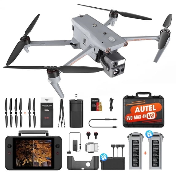 Autel Robotics EVO MAX 4N V2 Night Vision Drone with Smart Controller
