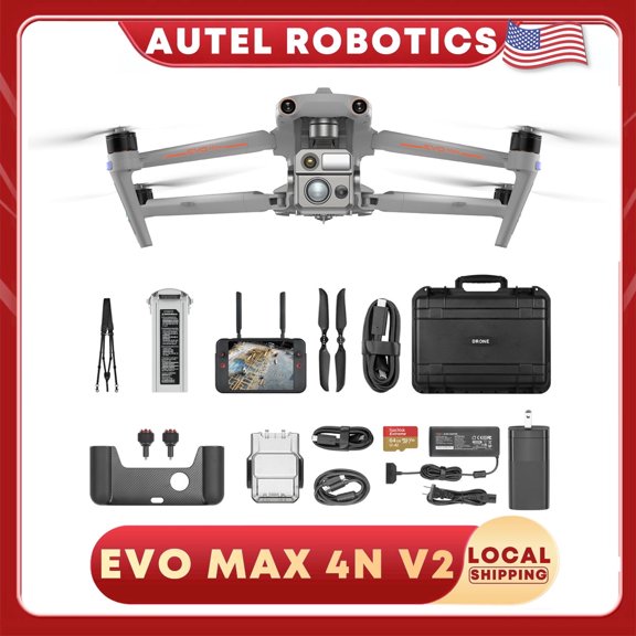Autel Robotics EVO Max Serires 4N V2 With High-Definition Night Vision Camera and Laser Rangefinder