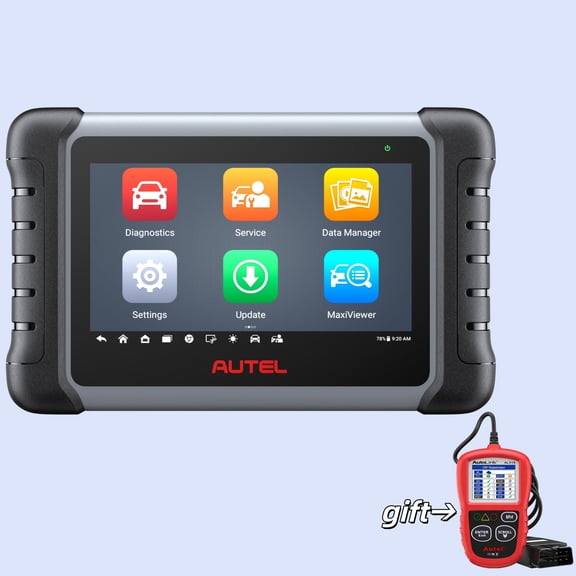 Autel Scanner MaxiCOM MK808S OBD II Scanner,Full System Diagnostic Tool,Bidirectional Tool as MX808S M808Z, Work as MX900, 28+ Service, Active Test
