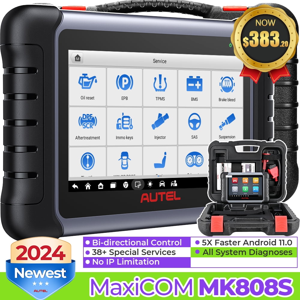 2024 Autel MaxiCOM MK808BT PRO (Autel MK808Z-BT} Newly Adds Active