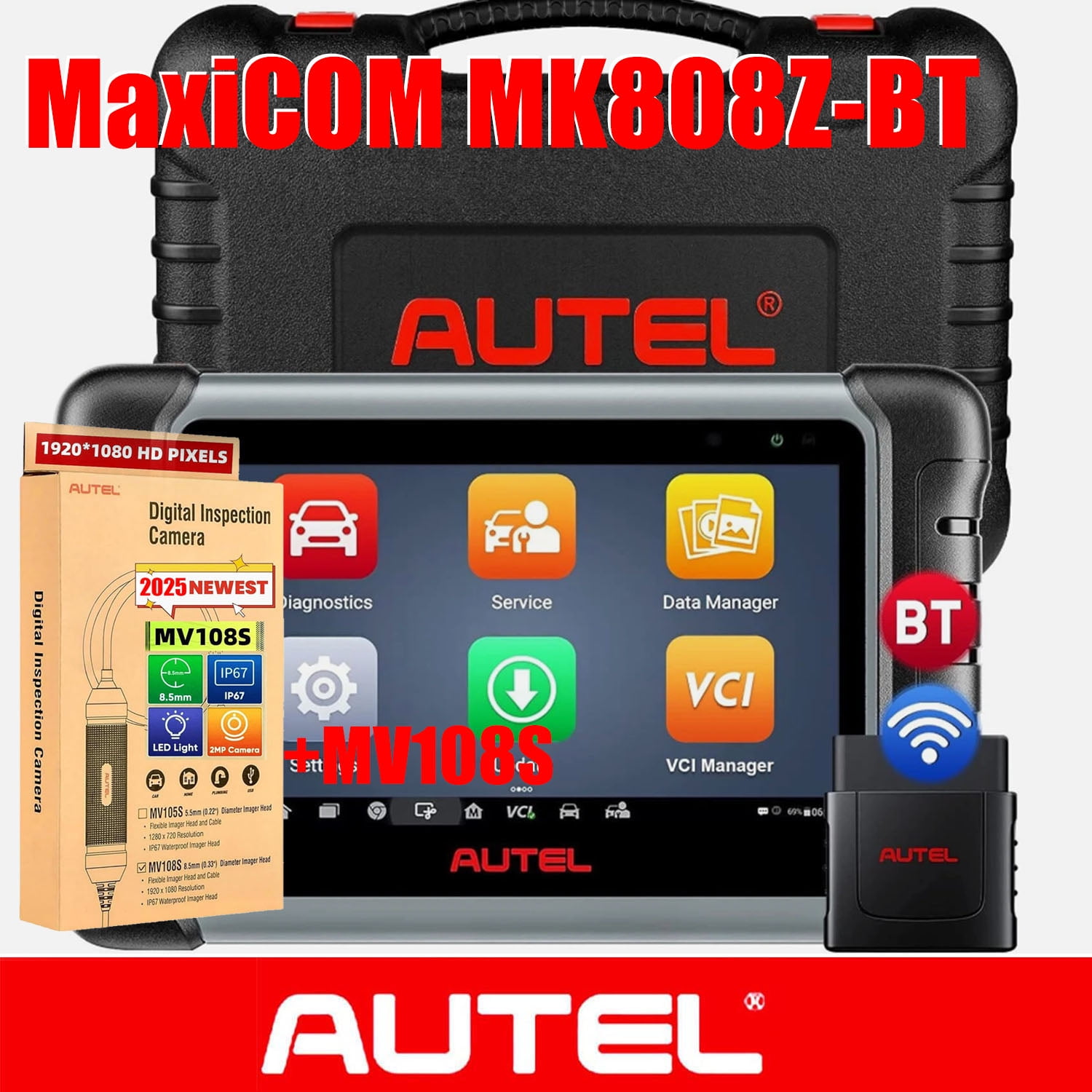 AUTEL MaxiDAS DS708 診断スキャンツール　英語版 Autel MaxiDAS DS708 One Year Software Update Service — OBDPRICE