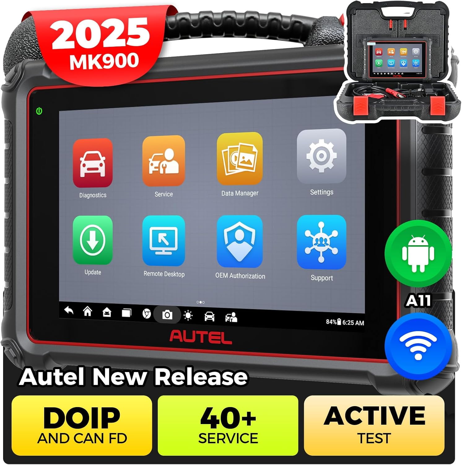 Autel Scanner MaxiCOM MK900 Bidirectional Diagnostic Tool Same as AUTEL ...