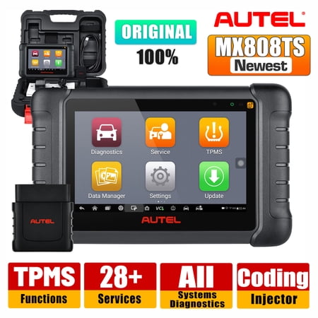 Autel Scanner MaxiCheck MX808TS Car Diagnostic Scan Tool, Bi-directional Tool with 28+ Service, All Systems Diagnosis,Updated of MK808BT