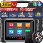 Autel MaxiPRO MP808S-TS Car Diagnostic Scanner, Full TPMS Relearn Reset, All System Scan and FCA AutoAuth, Bidirectional Scan Tool with 31+ Service