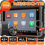 Autel Scanner MaxiPRO MP900TS Car Diagnostic Bidirectional Scan Tool, DoIP/CAN-FD, 40+ Service, TPMS Programming Relearn, OE ECU Coding Upgrade of MP808S-TS MS906TS