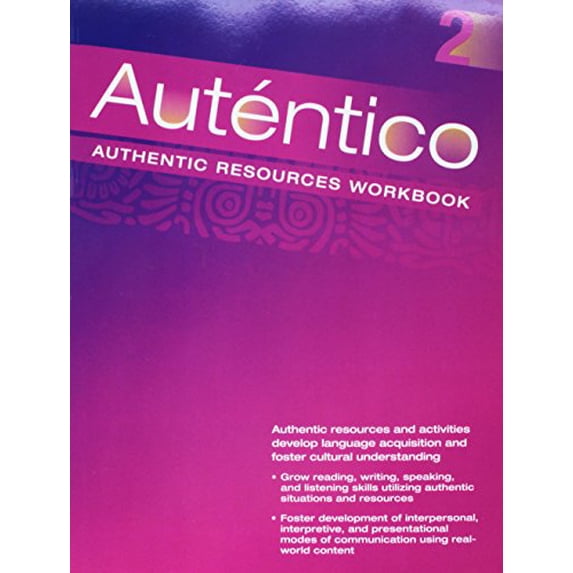 Pre-Owned Autentico 2018 Authentic Resources Workbook Level 2 9780328923977 0328923974 -