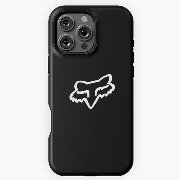 Auth Fox Logo Racing Motorsport Phone Case for iPhone 16 15 14 13 12 11 Pro Max