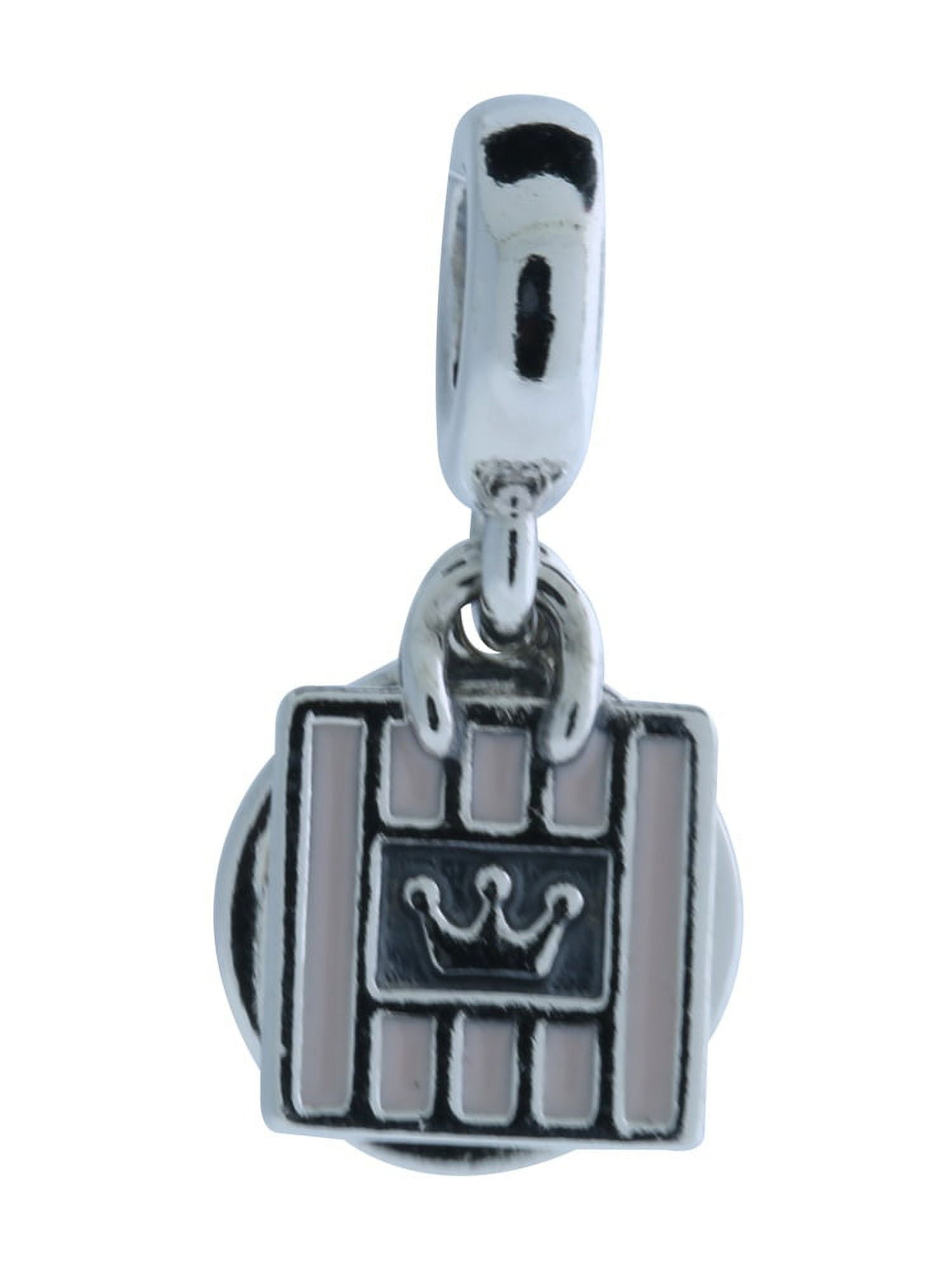 Authentic 791985EN40 Shopping Queen Dangle Charm