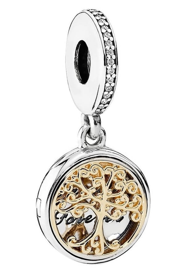 Authentic 791988CZ Family Roots Dangle Charm
