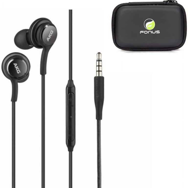 Authentic AKG Earphones Earbuds Headphones with Case P9Q for Samsung Galaxy Alpha A6 A5 Mega 6.3 Convoy 4 Walmart