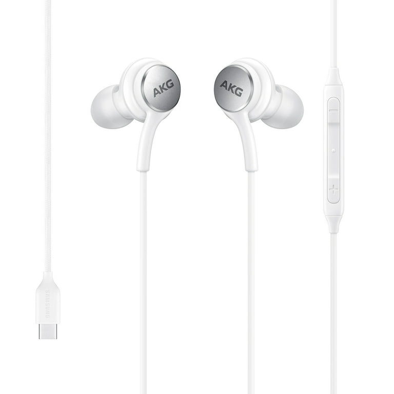 Authentic AKG TYPE C Earphones for Galaxy Tab S7 2020 Tablets Headphones USB C Earbuds w Mic Headset White for Samsung Galaxy Tab S7 2020