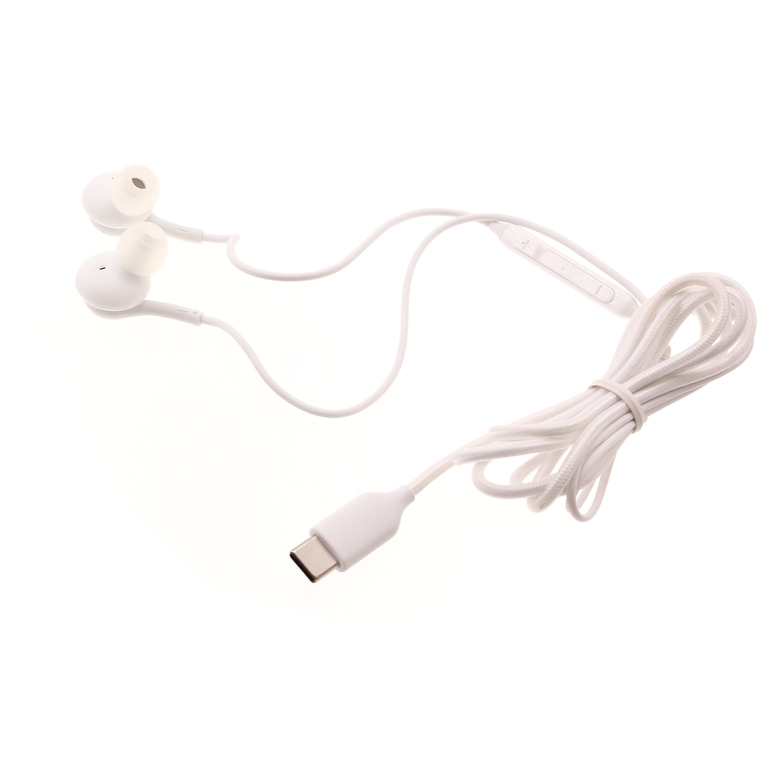 Authentic AKG TYPE-C Earphones for Samsung Galaxy Z Fold6/Flip6 - Headphones USB-C Earbuds w Mic Headset White