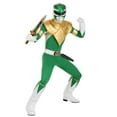 thumbnail image 1 of Authentic Adult Power Rangers Green Ranger Costume, 1 of 11