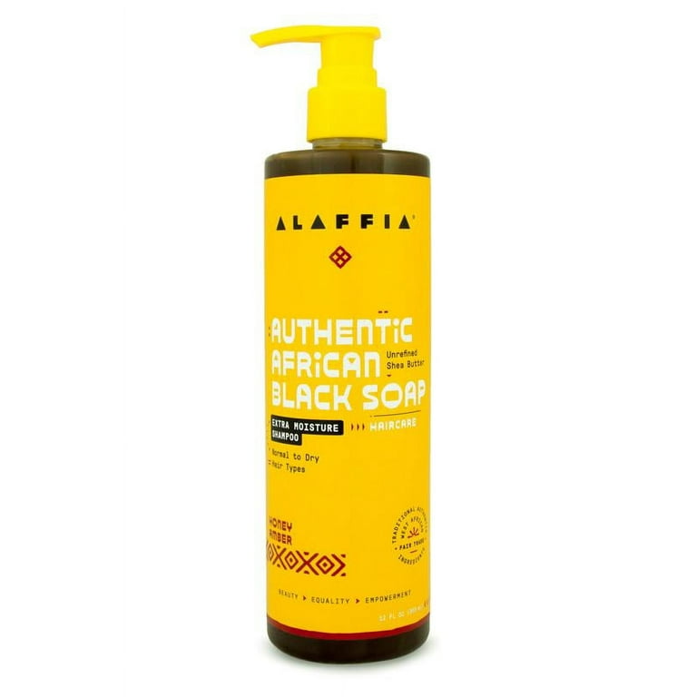 Authentic African Black Soap Extra Moisture Shampoo - Walmart.com