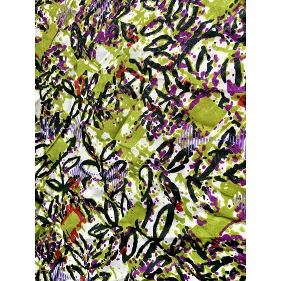 Authentic African Fabric (Green-1 yard)