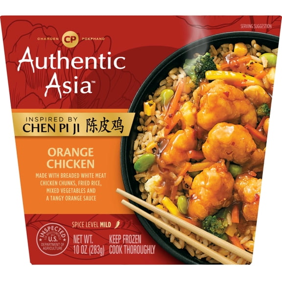 Authentic Asia Orange Chicken Meal 10oz (Frozen Dinner)