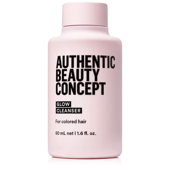 Authentic Beauty Concept Glow Cleanser , Shampoo , Color Treated Hair , Preserves Color, Seals Cuticle , Vegan & Cruelty-free , Sulfate-free 1.6 Fl Oz