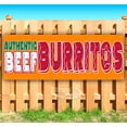 thumbnail image 1 of Authentic Beef Burritos 13 oz Vinyl Banner With Metal Grommets, 1 of 4