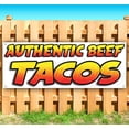 thumbnail image 1 of Authentic Beef Tacos 13 oz Vinyl Banner With Metal Grommets, 1 of 4