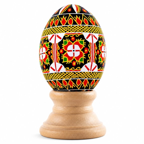 Authentic Blown Real Eggshell Ukrainian Easter Egg Pysanka