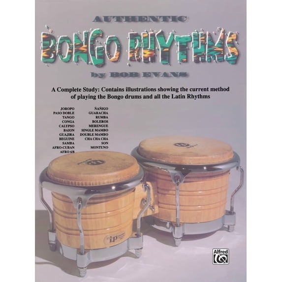 Authentic Bongo Rhythms (Revised) - by Bob Evans - 00-HAB00014A