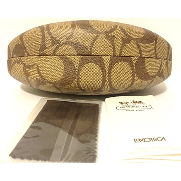 Bundle:  Coach Glasses, Case and Cleaning Cloth Coach Sunglass Hard Black Case With Cleaning Cloth Large  main image 3