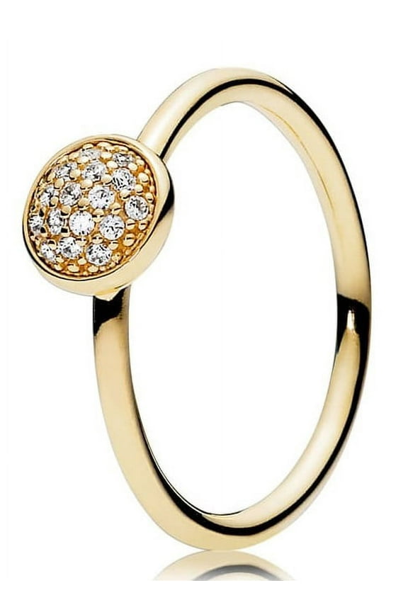 Authentic Dazzling Droplet, Clear CZ 150187CZ-52 6 US, 52 Euro