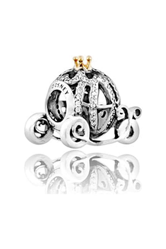 Authentic Disney Charm Cinderella's Pumpkin Coach 791573CZ