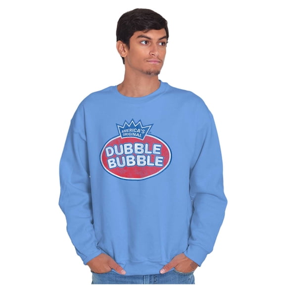 Dubble Bubble Original Candy Logo Sweatshirt for Men or Women Brisco Brands M