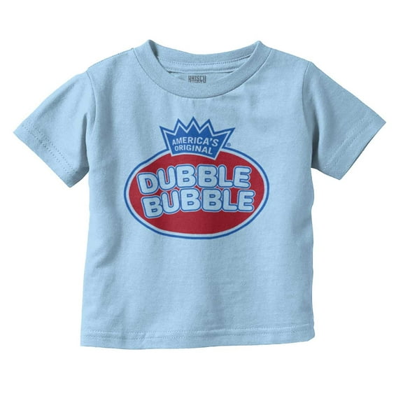 Dubble Bubble Original Candy Logo Toddler Boy Girl T Shirt Infant Toddler Brisco Brands 18M