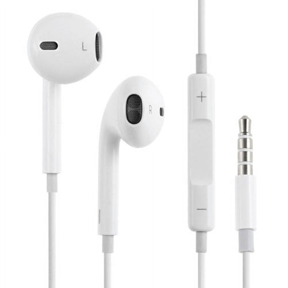 Authentic Earpods for Motorola One 5G Earphones Earbuds 3.5mm Headset Headphones MD827LL A N7L Compatible With Motorola One 5G