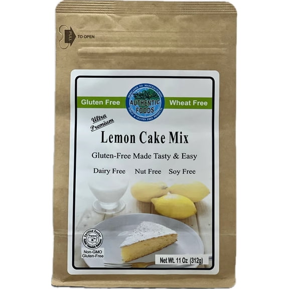 Authentic Foods Lemon Cake Mix