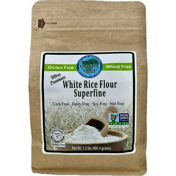 Authentic Foods Superfine White Rice Flour