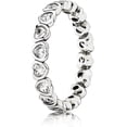 thumbnail image 1 of Authentic Forever More Stackable Ring, Clear CZ 190897CZ-56, 1 of 3