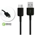 thumbnail image 1 of Authentic Galaxy Book 10.6-inch USB to Type-C Charging and Transfer Cable. (Black / 3.3Ft) - New, 1 of 1