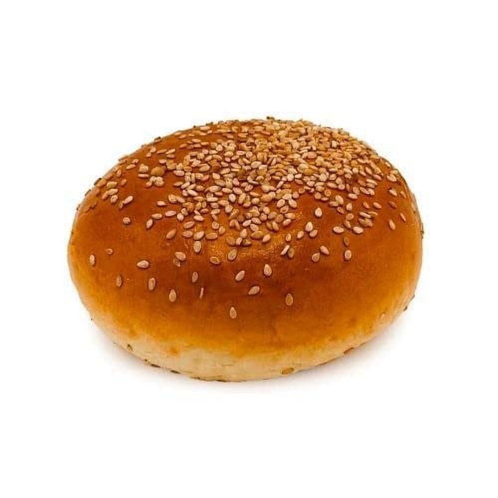 Authentic Gourmet Brioche Buns With Sesame Seeds Pack Of 12
