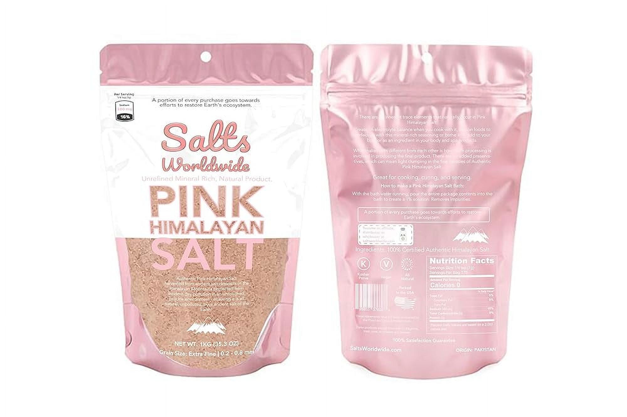 Authentic Himalayan Salt Imported From Pakistan 1KG THE BIG BAG