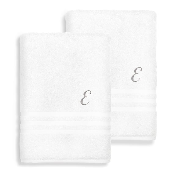 Authentic Hotel and Spa 100% Turkish Cotton 2PC Denzi Bath Sheet Set E